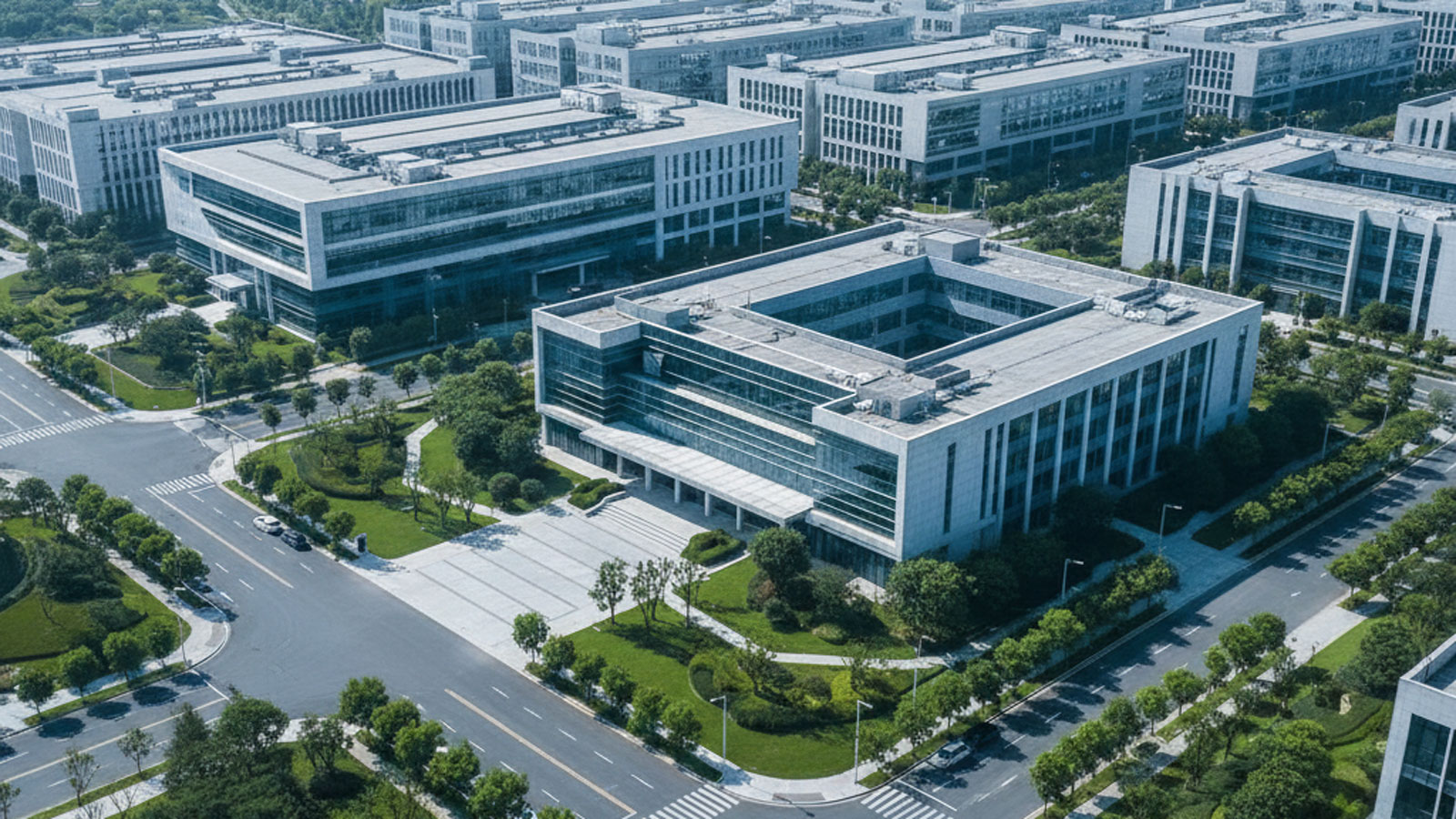 宝山智汇园园区环境